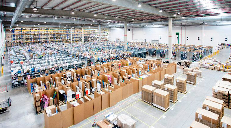Amazon paraliza la construcción de 4 centros logísticos en España