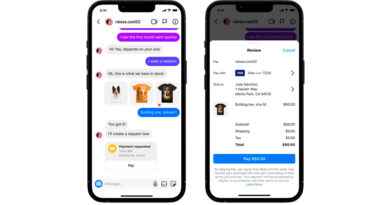 Los usuarios de Instagram podrán pagar sus compras en el chat