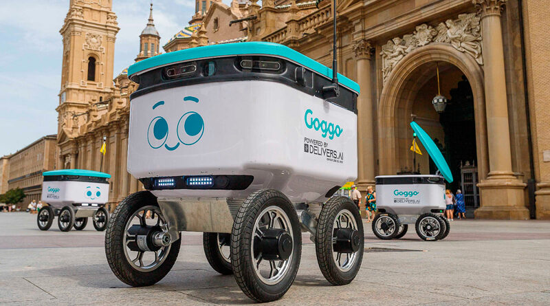 Flipdish y Goggo Network probarán la entrega con robots en Zaragoza
