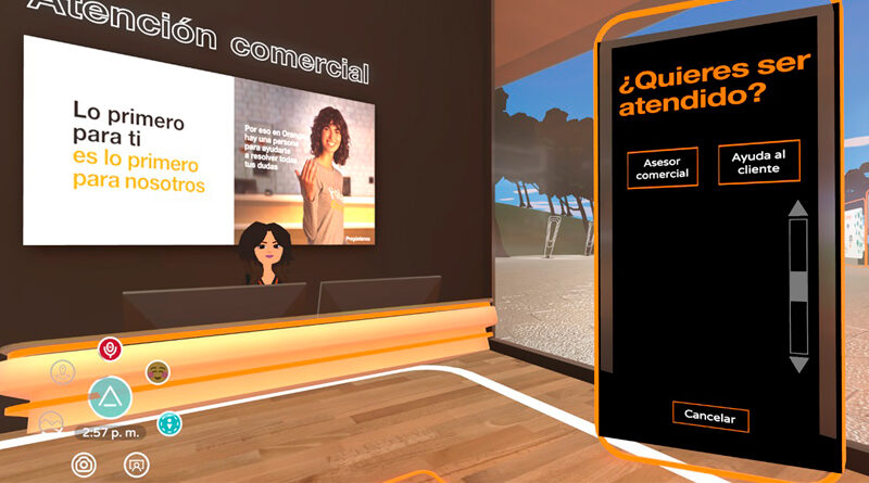 Orange inaugura una tienda virtual en el metaverso