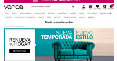 Venca añade una sección de mobiliario en su marketplace