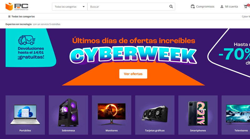 PcComponentes incorpora el pago fraccionado en su marketplace