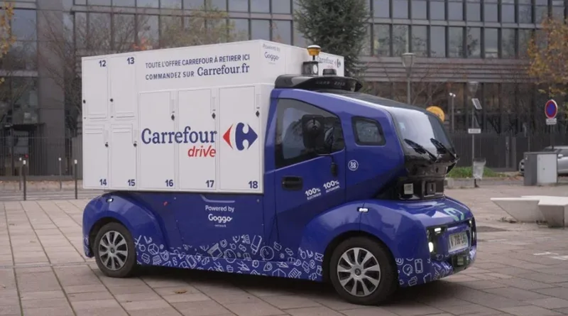 Carrefour, con Goggo Network,  prueba la entrega con vehículos autónomos