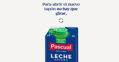 Pascual empieza a incorporar el tapón unido en todos sus envases