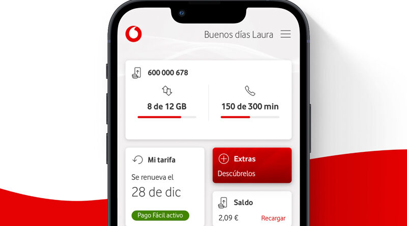 Vodafone incorpora un marketplace en su app Mi Vodafone