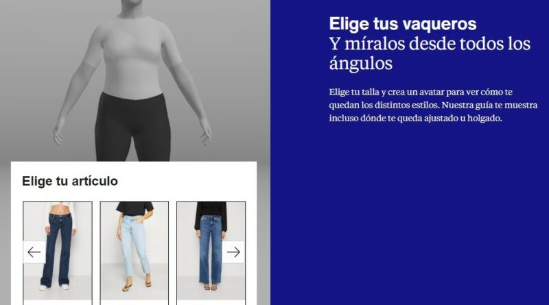 Así funciona el probador de Zalando. Prueba piloto en 22 de pantalones vaqueros DARetail. La actualidad del mundo del retail, la comercial, los puntos de y las franquicias