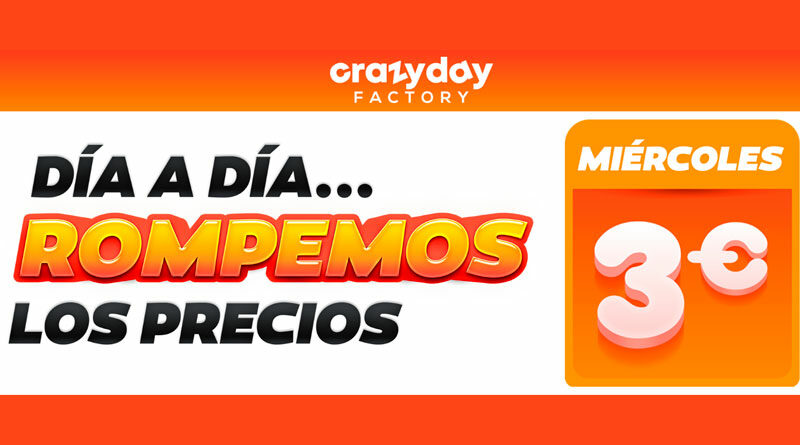 Crazy day factory': el 'outlet' de  que liquida sus productos a muy  bajo precio