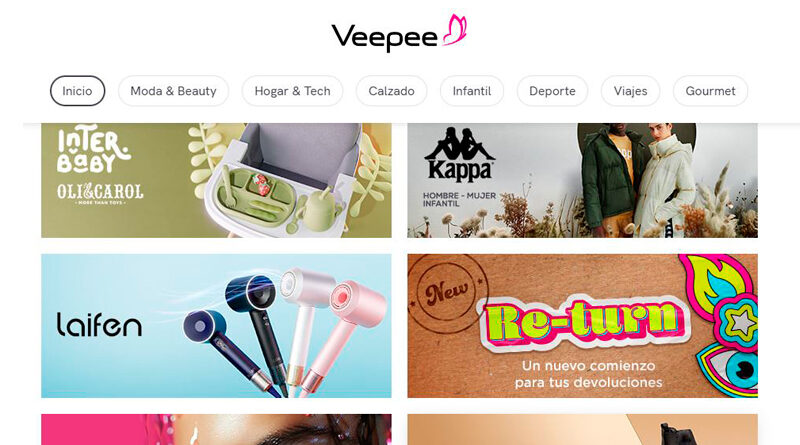 Veepee lanza en España la venta de artículos devueltos