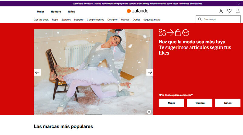 Zalando, con menos ventas en su tercer trimestre, logra un ebit positivo