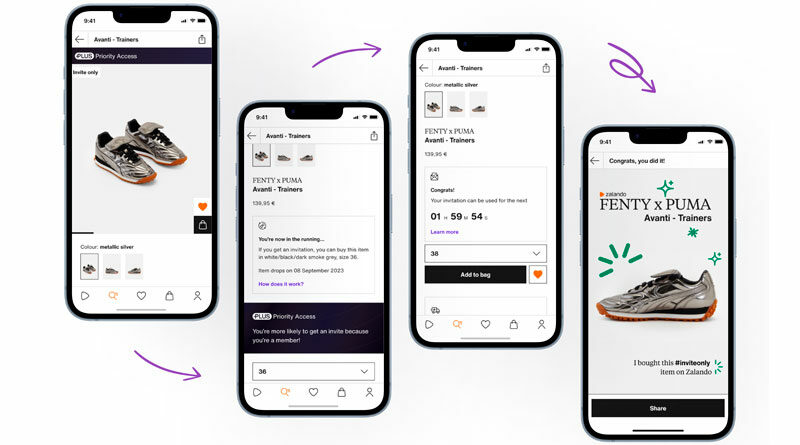 Zalando lanza en España la compra por invitación