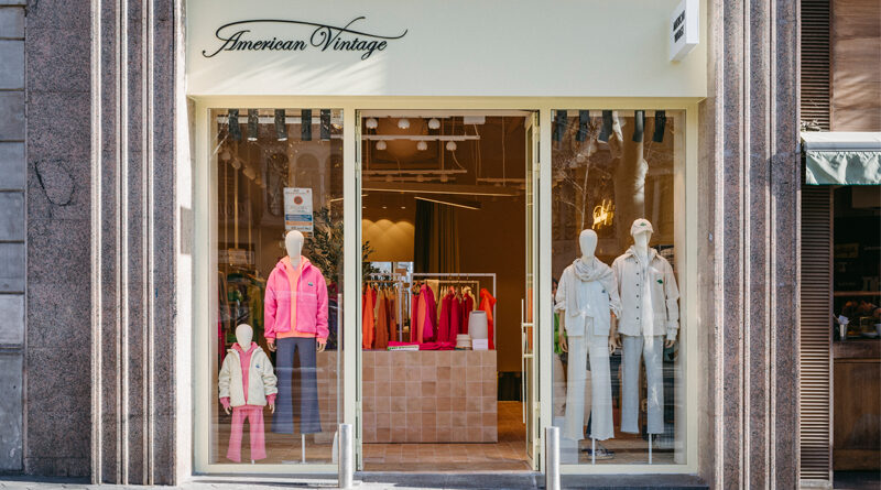 American Vintage inaugura su tercera tienda en Barcelona