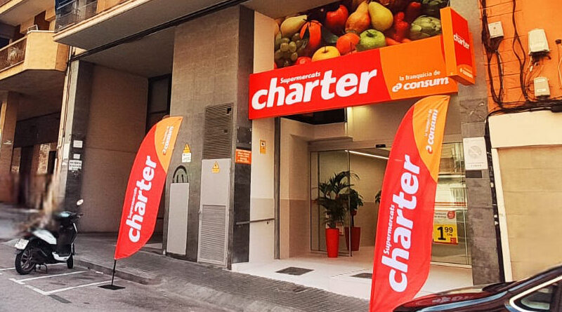 Charter, la franquicia de Consum, suma una red comercial de 448 tiendas