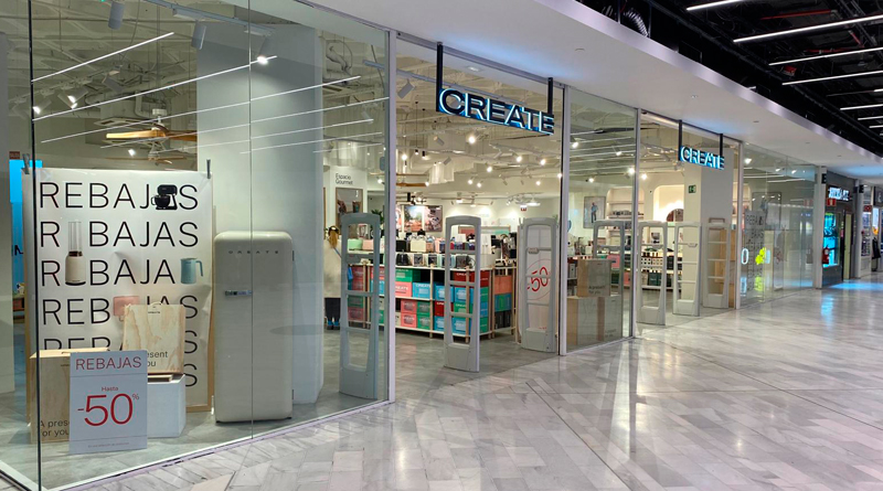 Tienda de Create en el centro comercial La Vaguada