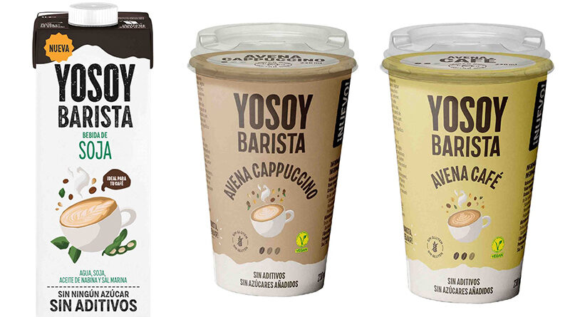 La compañía presenta YOSOY Barista Avena Café y YOSOY Barista Avena Cappuccino, sus primeras bebidas con café para llevar,