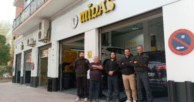 Midas abre su tercer taller en Leganés (Madrid), superando los 187