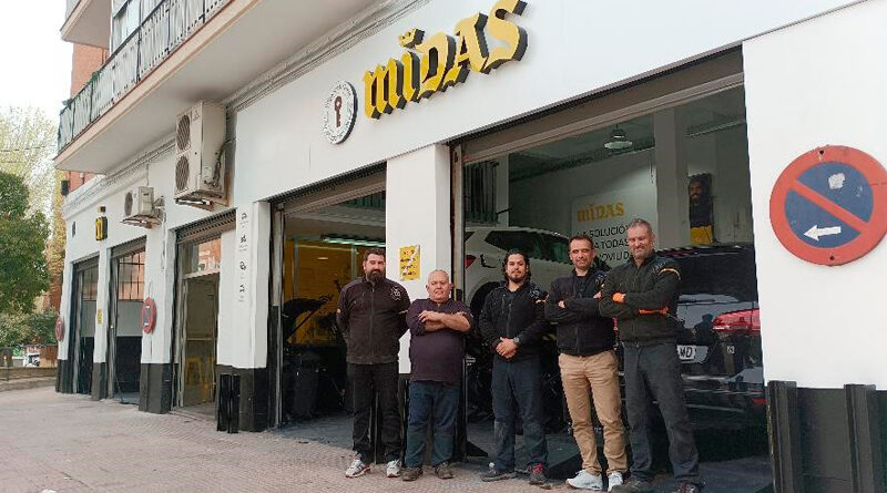 Midas abre su tercer taller en Leganés (Madrid), superando los 187