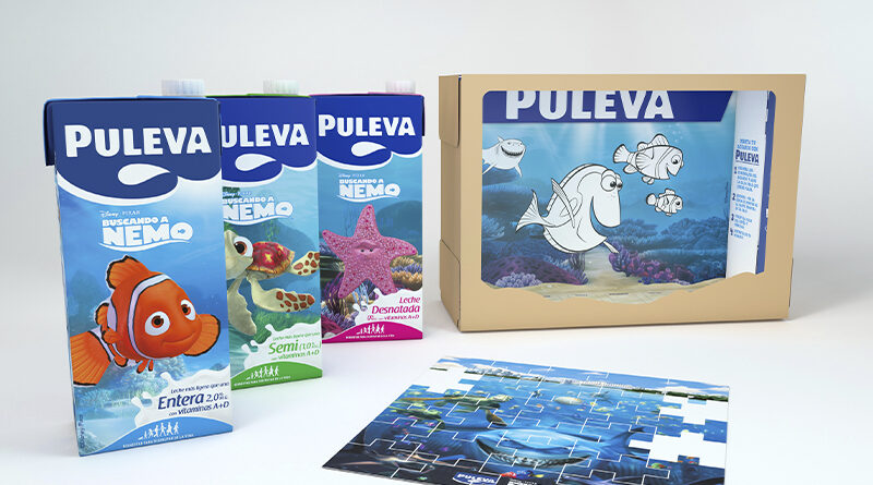 Puleva lanza una nueva línea de leche para niños, de la mano de Disney 
