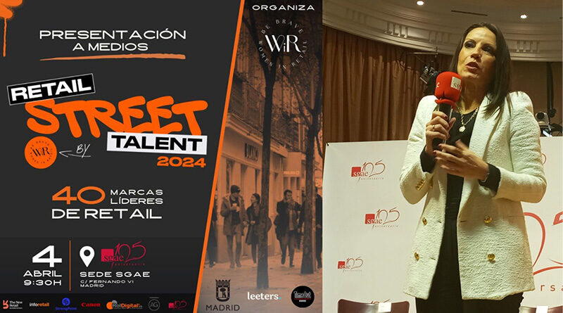 Cristina Delgado, presidenta de Women in Retail, presentó en la sede SGAE la primera edición de Retail Street Talent