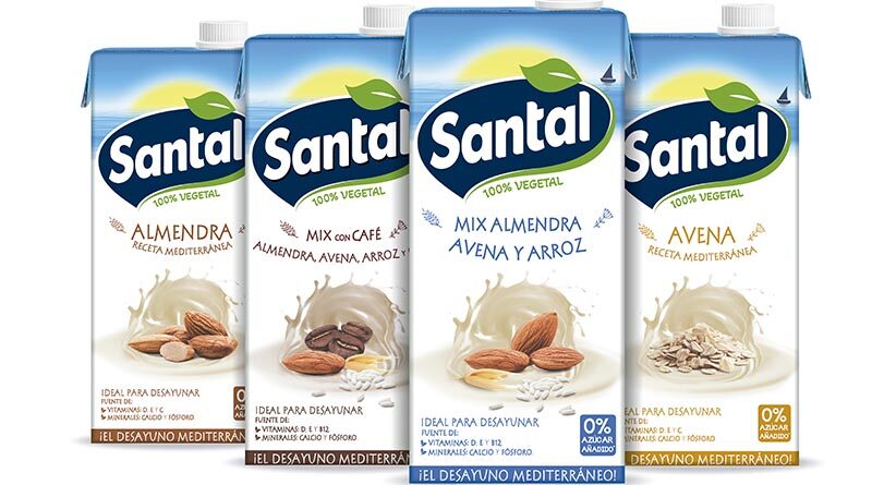 Santal presenta su nueva gama de bebidas vegetales