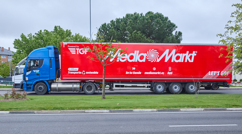 MediaMarkt inicia el transporte de mercancías con gas natural licuado