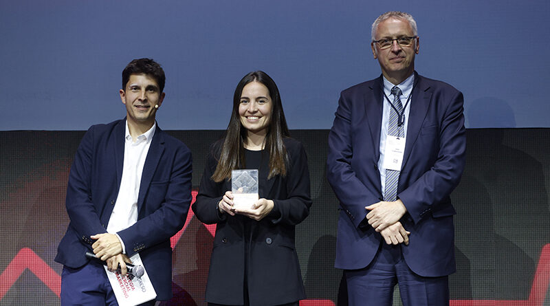 Representantes de Pastas Gallo recogen el premio a 'Mejor lanzamiento' en los AECOC 2024