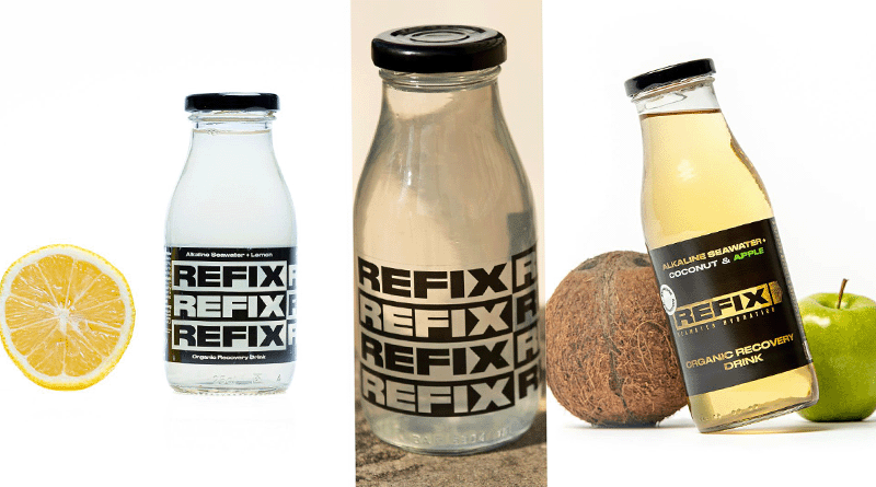 Refix, bebida diseñada para hidratar y reponer minerales