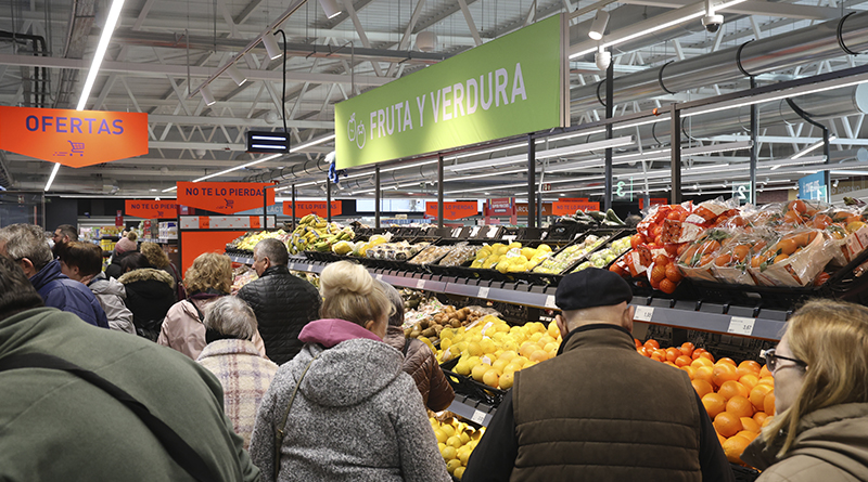 España ocupó el quinto lugar en penetración en el terreno de los discounters con un 75,6%
