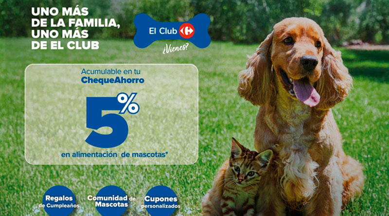 Carrefour lanza el primer club de fidelización para mascotas