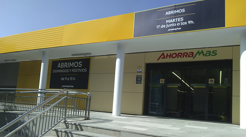 reapertura supermercados Ahorramas