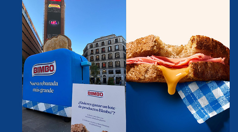 El lanzamiento de esta nueva rebanada de mayor tamaño cobra vida con una activación experiencial en la céntrica plaza de Callao