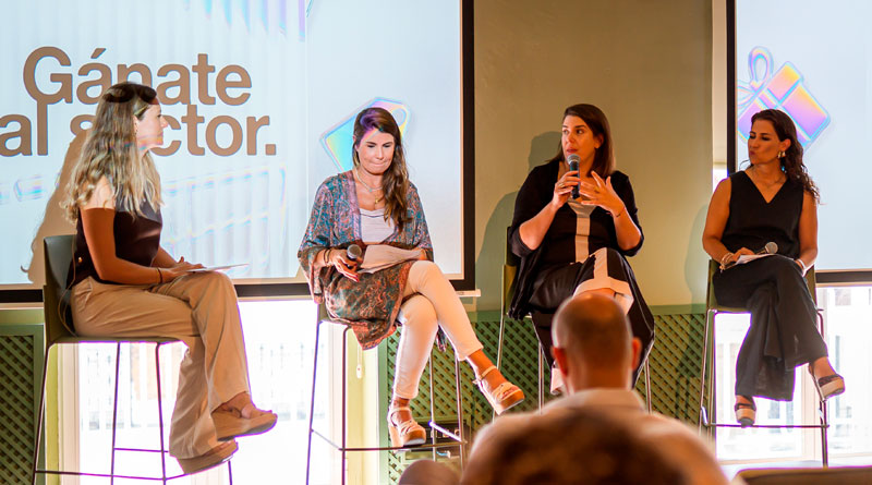 (De izq. a der.) María García (Pinterest), Raquel López (Alcampo), Sara Vega (FNAC) y Claudia Costa (Telepizza)
