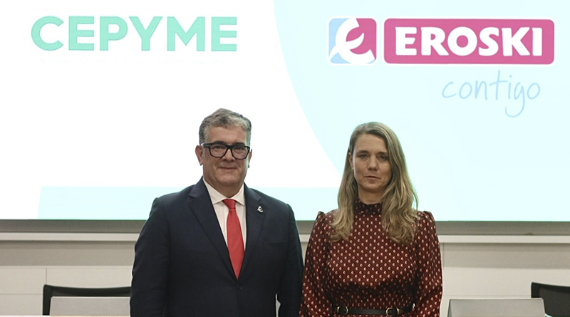 La puesta en marcha de estos objetivos se materializa con la incorporación de Eroski como entidad colaboradora y patrocinadora del proyecto CEPYME500
