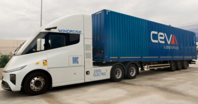 Un camión eléctrico completa con éxito una ruta entre Algeciras y Madrid