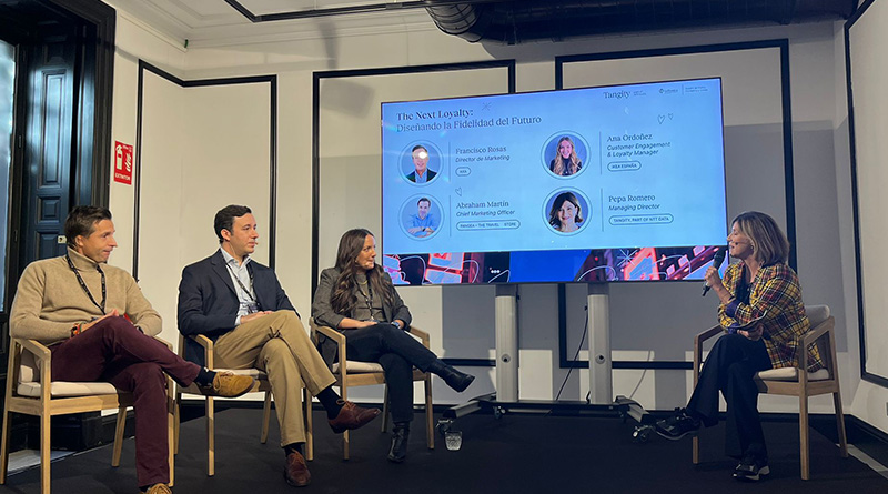 Mesa redonda tras la presentación del estudio de Tangity con marcas como Ikea, Axa y Pangea The Travel Store