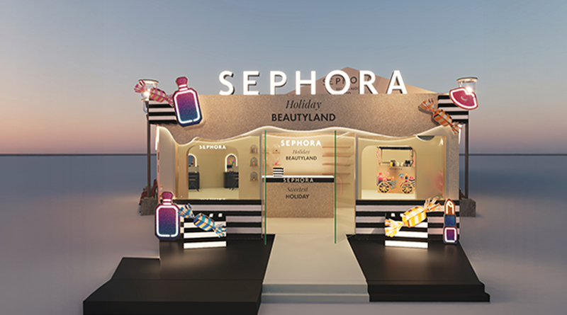 Con este formato, Sephora busca que cada asistente viva la magia de la Navidad desde una experiencia diferente