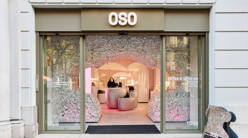 Tous transforma tres tiendas para celebrar el 40 aniversario de su Oso