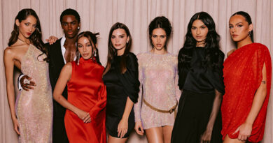 las celebrities Amelia Gray, Anitta, Emily Ratajkowski y Yasmin Wijnaldum han lucido algunos looks de la próxima colección Stella McCartney H&M