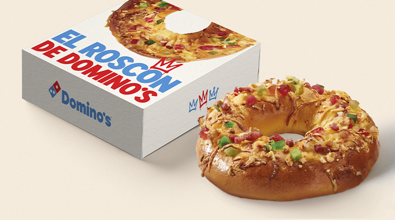 Domino’s lanza el primer Roscón de Reyes salado