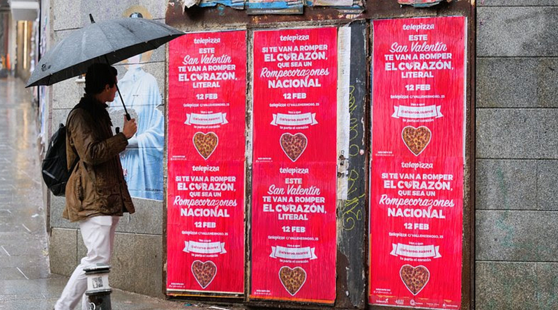 Telepizza se une al tiktoker Álvaro Suárez en su campaña de San Valentín