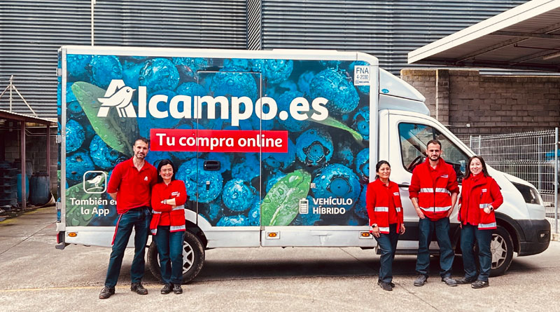 Alcampo convierte sus tiendas en almacenes logísticos