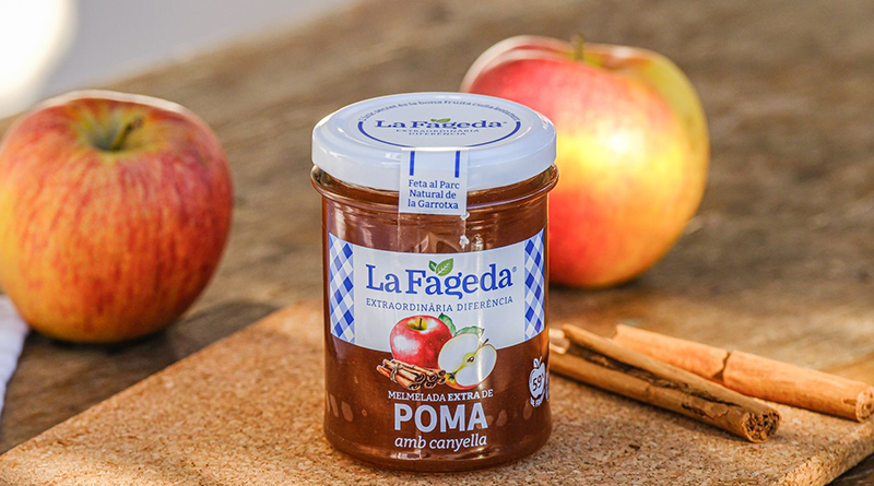 La Fageda estrena una nueva mermelada extra de manzana con canela