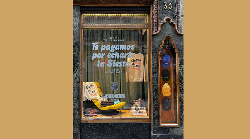 Colors of Madrid convierte la siesta en un “empleo”