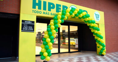 Las ventas de Hiperber aumentan un 6,88% en 2025