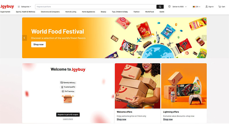 JD.com lanza Joybuy para competir con Amazon en la UE