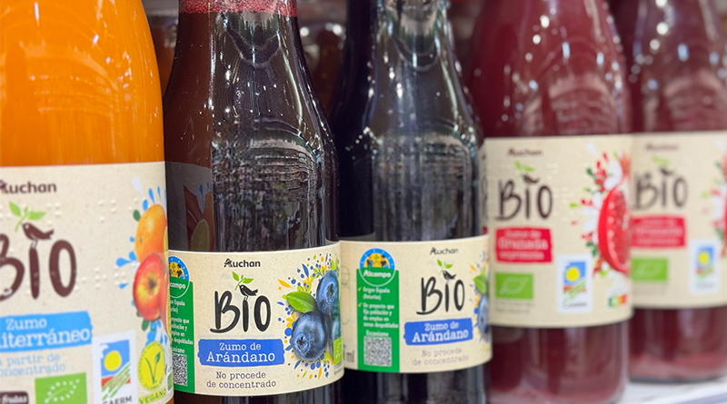 Alcampo amplía su surtido de productos con el lanzamiento de zumo BIO Alcampo amplía su surtido de productos con el lanzamiento de zumo BIO