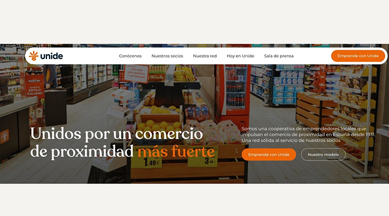 Unide estrena una página web corporativa y otra dedicada al consumidor