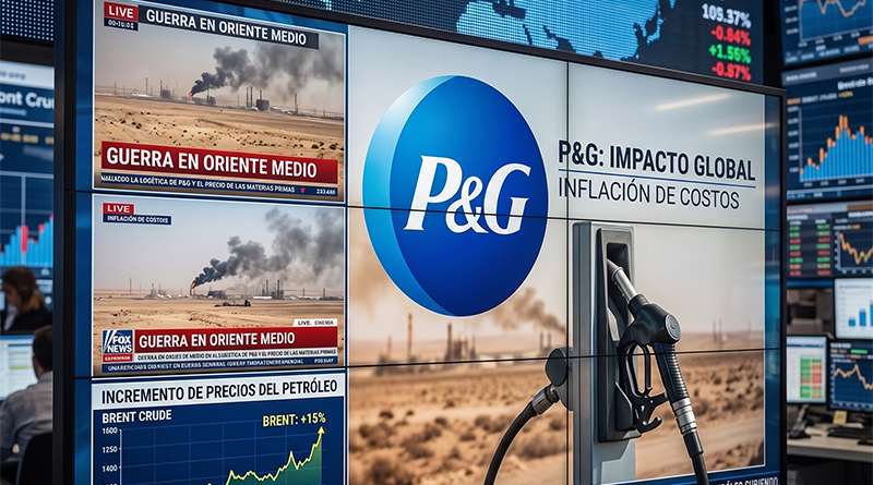 P&G prevé un impacto de 1.000 millones de dólares por la subida del petróleo P&G prevé un impacto de 1.000 millones de dólares por la subida del petróleo