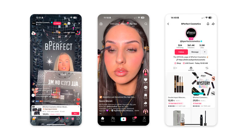 TikTok gana peso en la cesta de la compra online