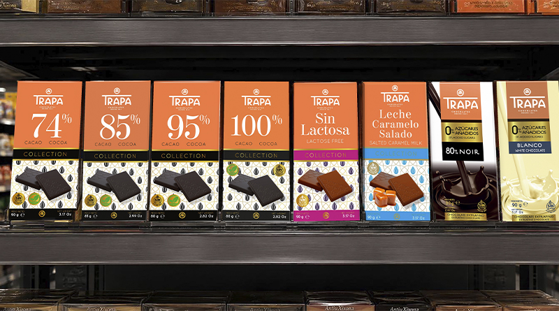 Chocolates Trapa amplía su presencia en los lineales con su llegada a Eroski Chocolates Trapa amplía su presencia en los lineales con su llegada a Eroski
